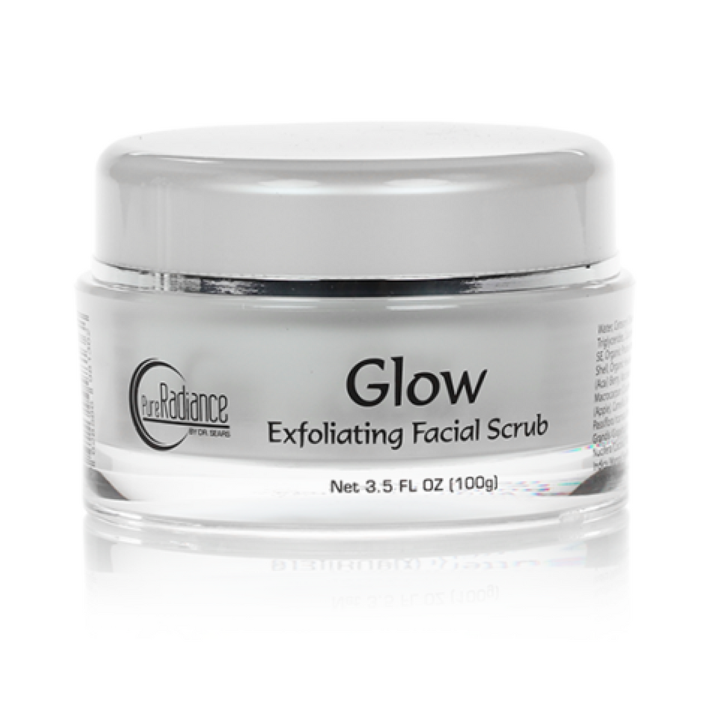 Glow Exfoliating Facial Scrub: 1 Jar