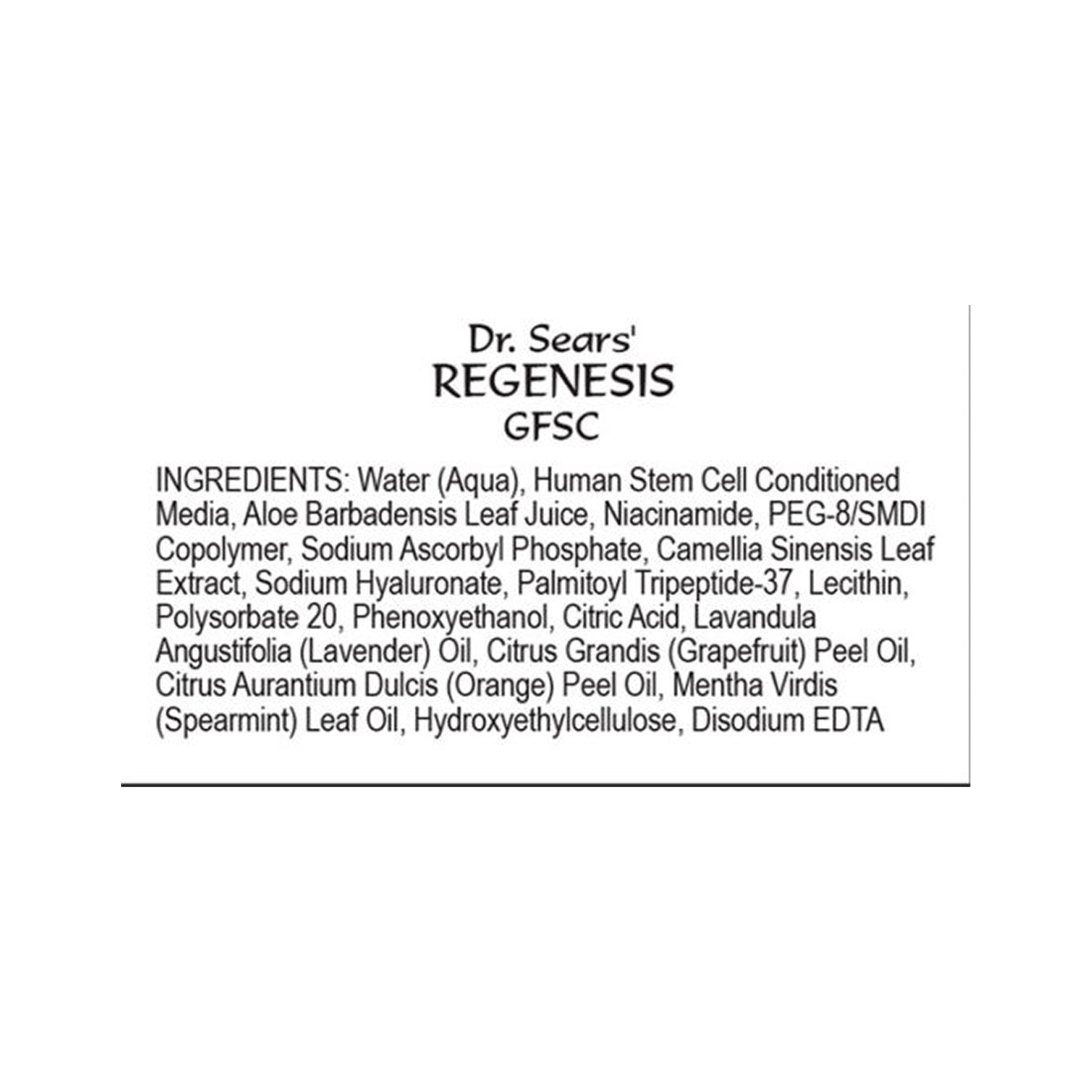 Regenesis: 1 Bottle