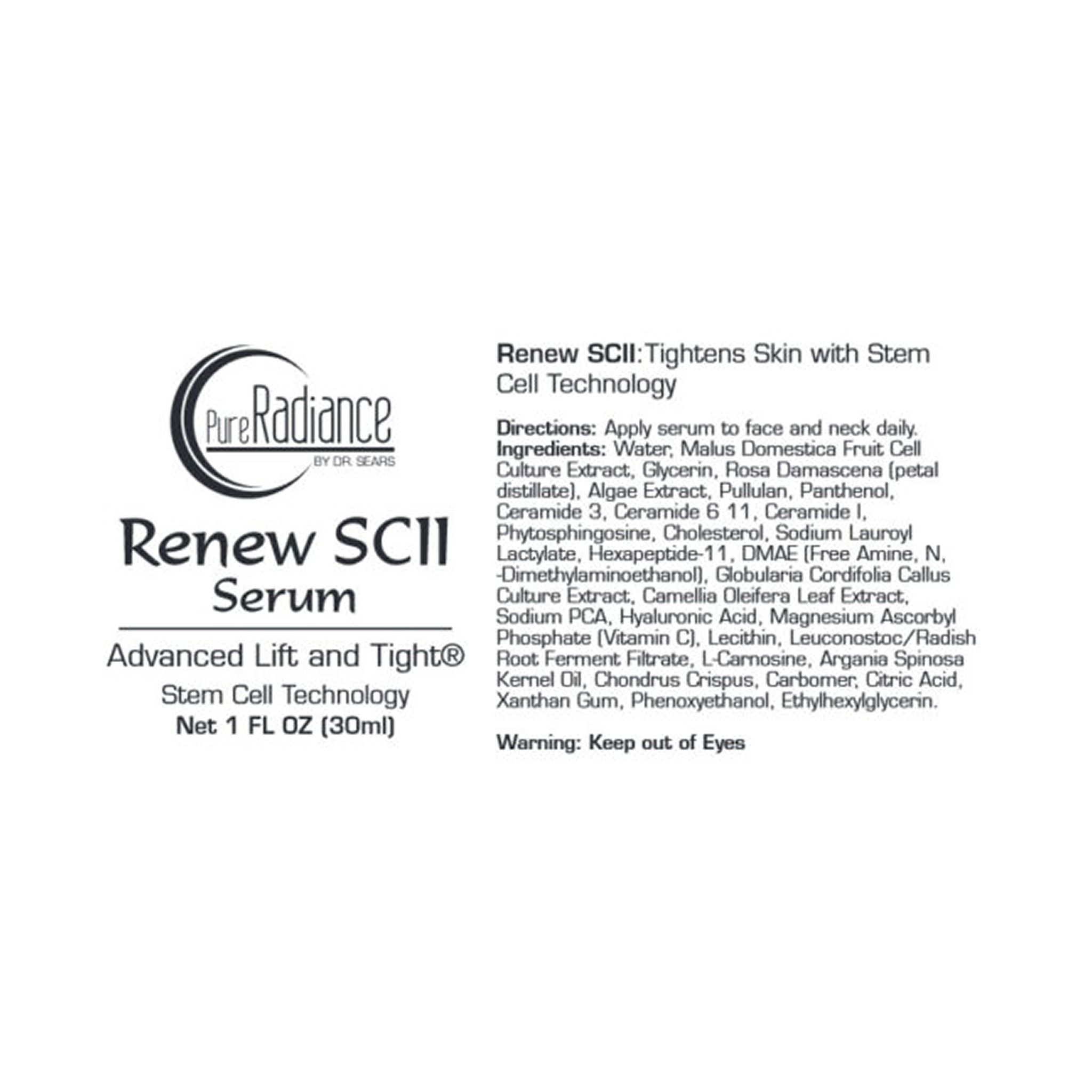 Renew SCII Serum: 1 Bottle