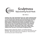 Sculptress Rejuvenating Facial Mask